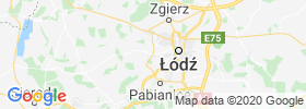 Konstantynow Lodzki map